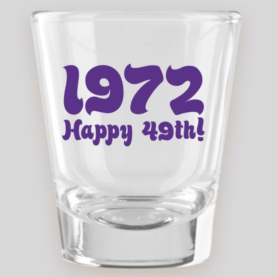 Custom Birthday Shot Glass Shot Glasses Time and Timeless Designz by Dee 