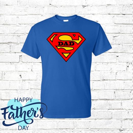 Super Dad T-Shirt T-Shirt Time and Timeless Designz by Dee 