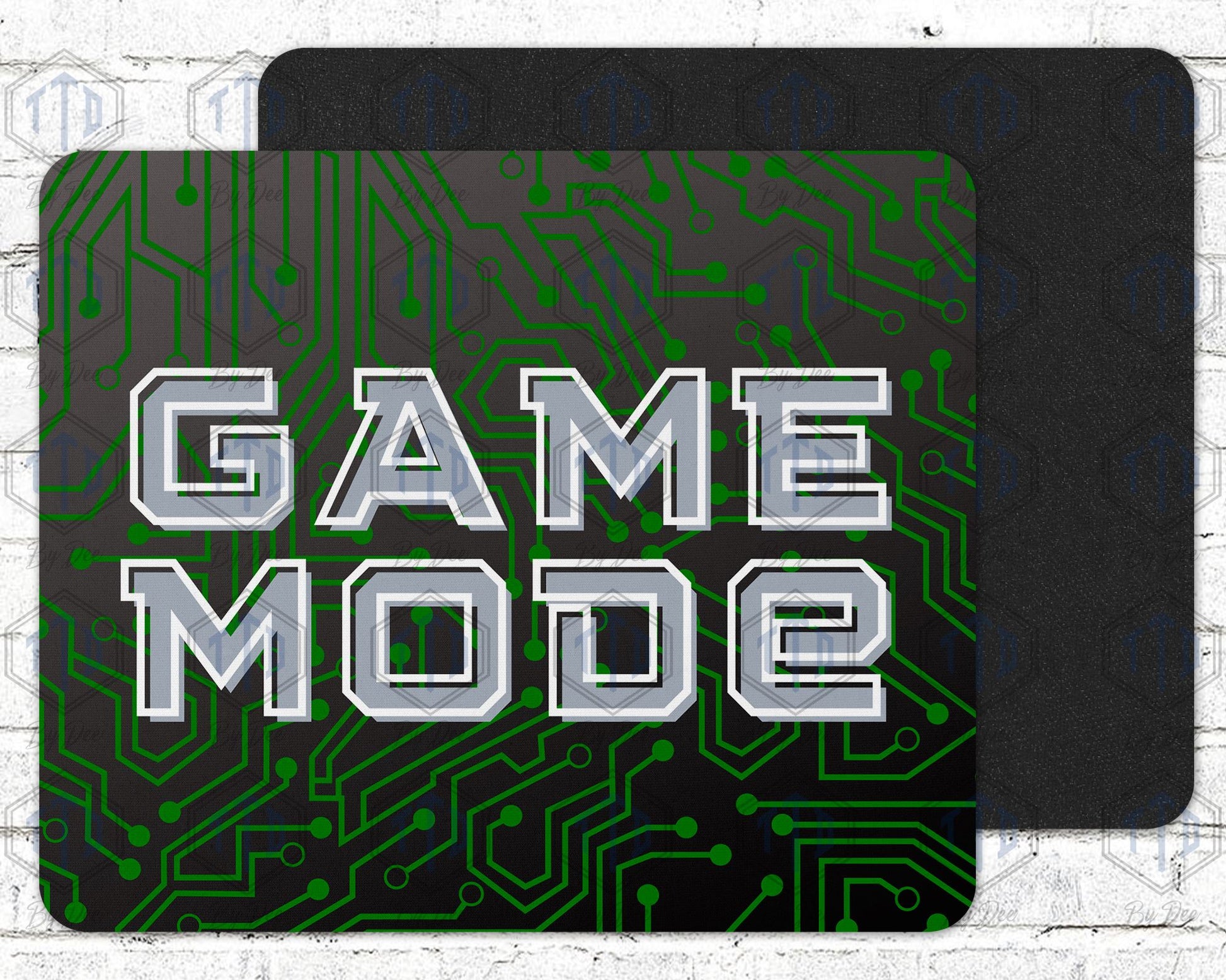 Game Mode Mouse Pad Mouse Pad Time and Timeless Designz by Dee 