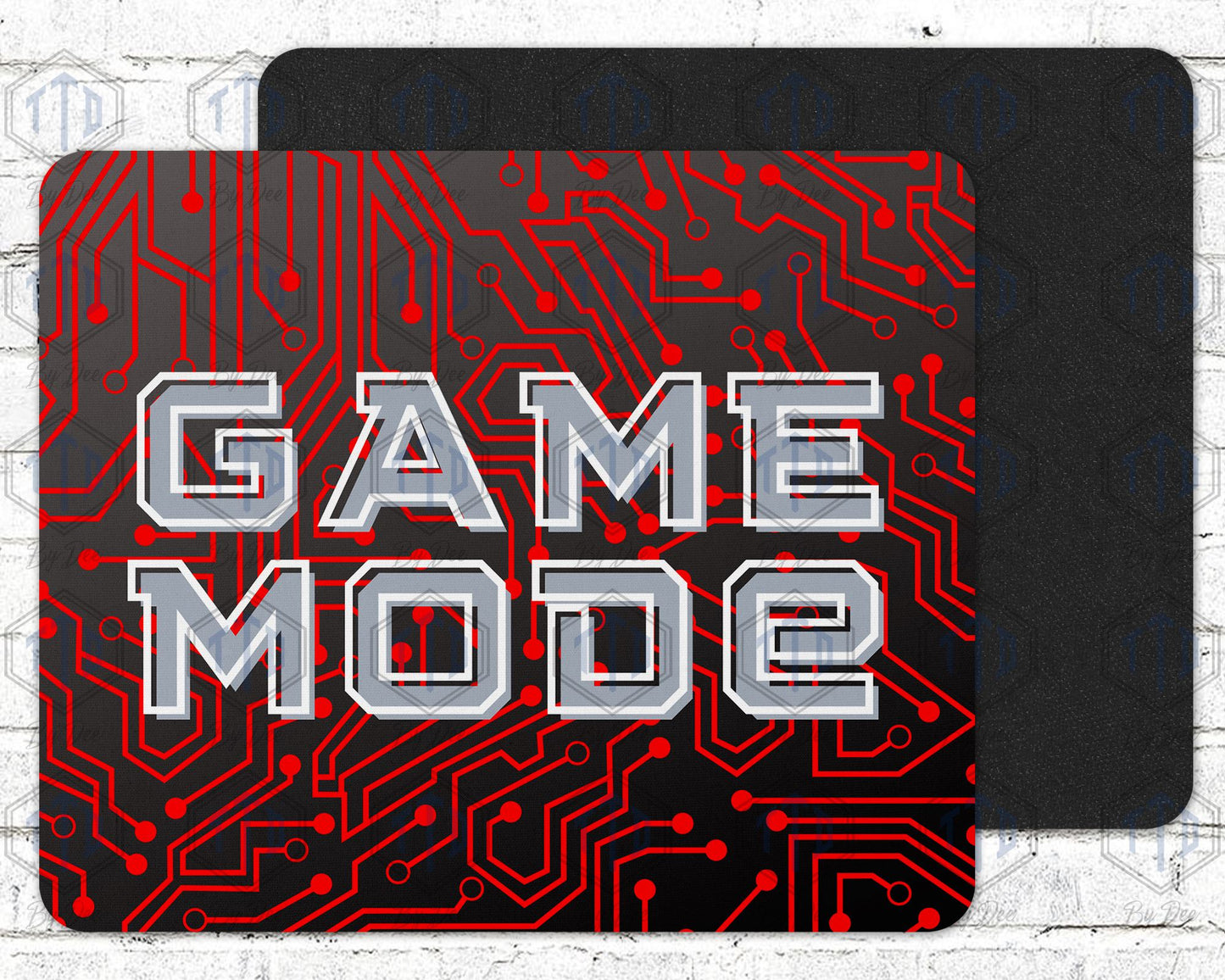 Game Mode Mouse Pad Mouse Pad Time and Timeless Designz by Dee 