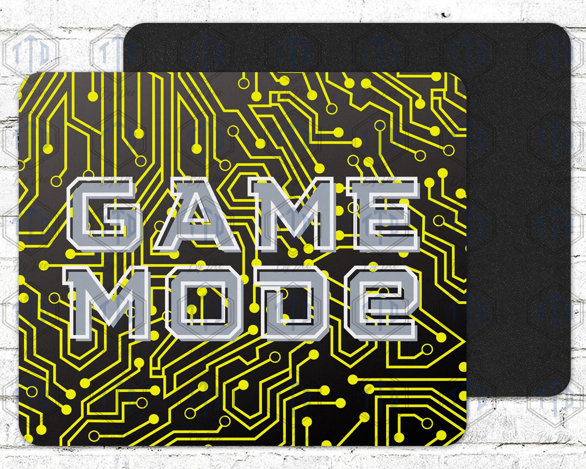 Game Mode Mouse Pad Mouse Pad Time and Timeless Designz by Dee 