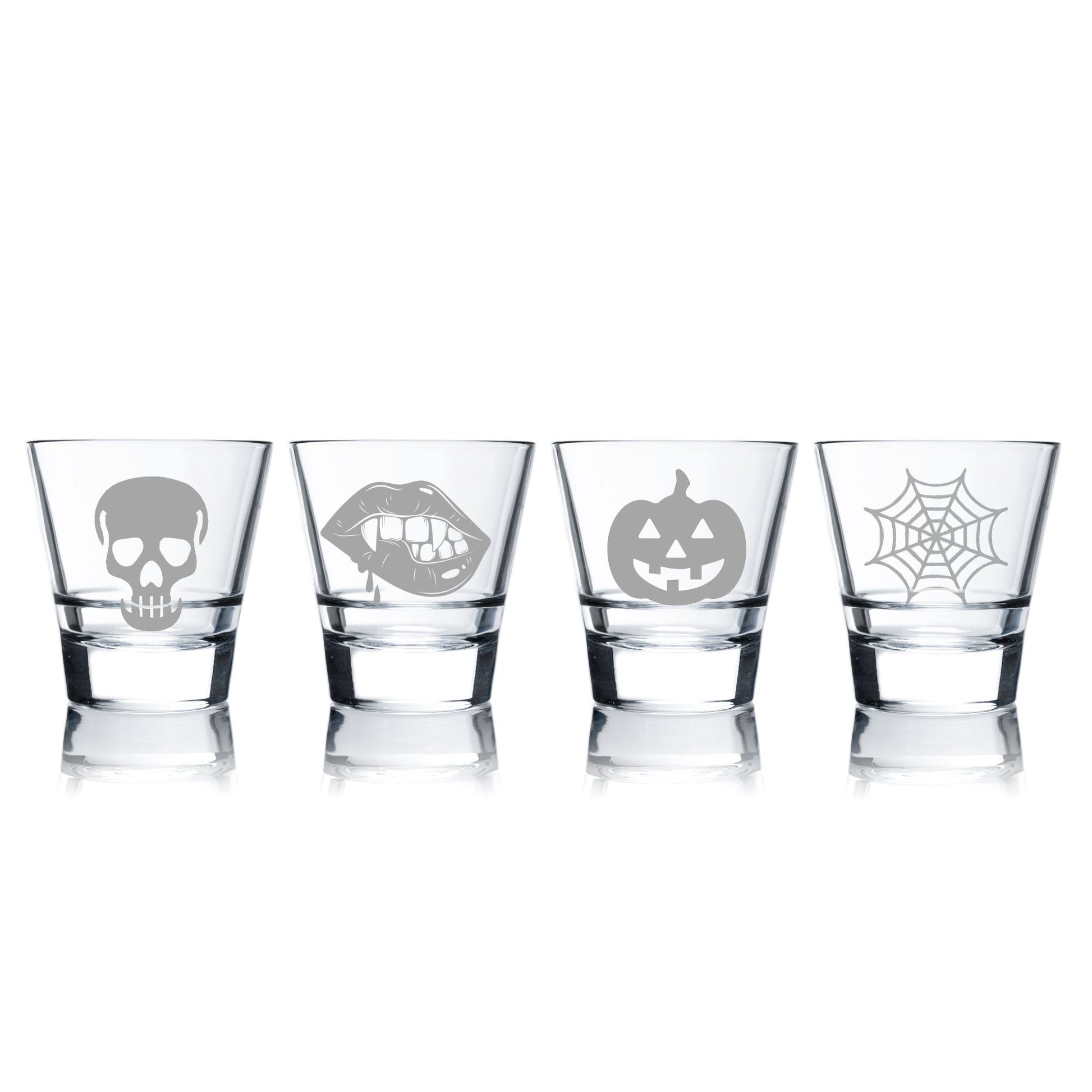 Halloween Shot Glass Set Shot Glass Set Timeless Designz 