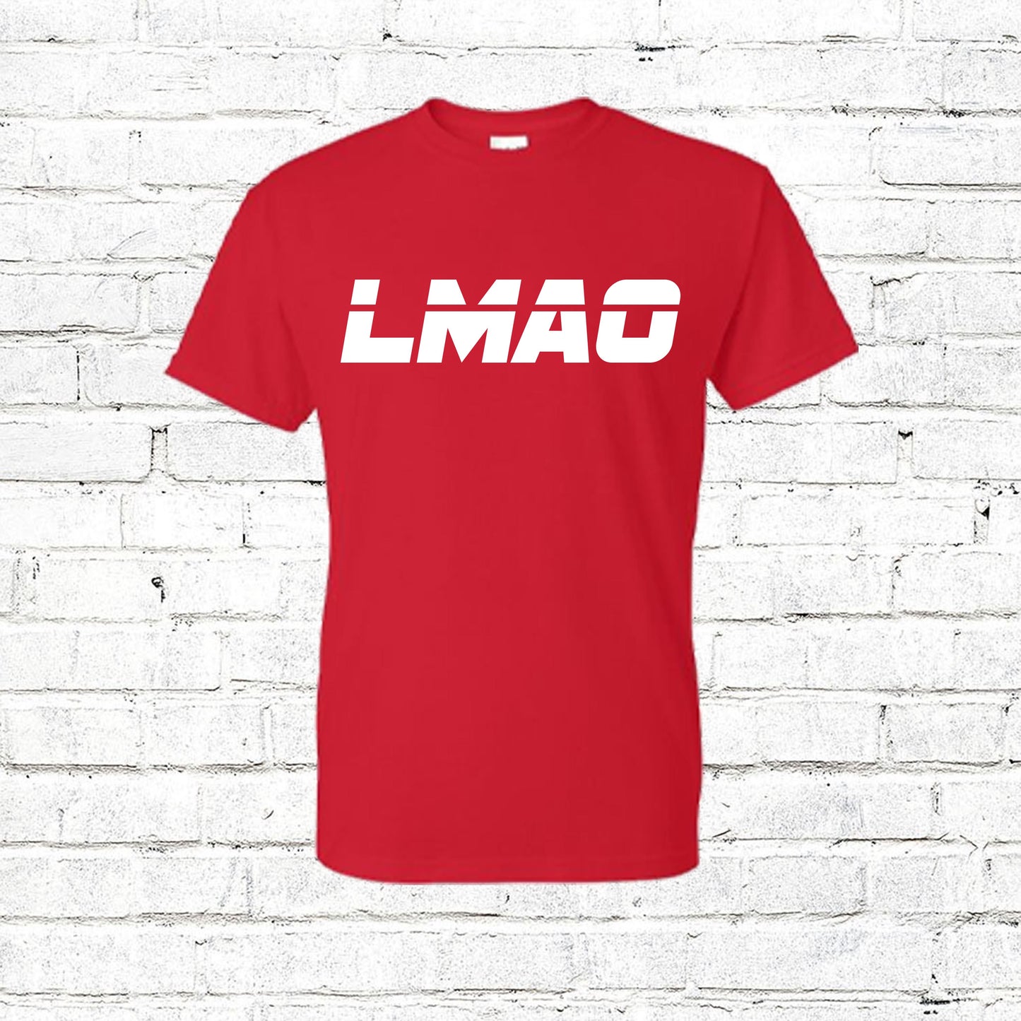 LMAO T-Shirt Shirts Time and Timeless Designz by Dee Small Red 