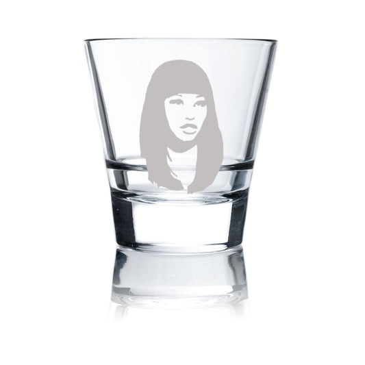 Nicki Minaj Shot Glass Shot Glasses Time and Timeless Designz by Dee 
