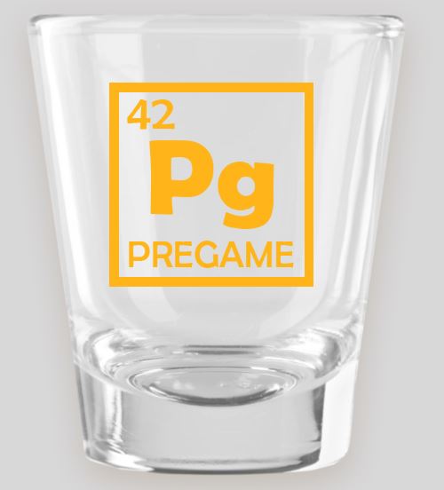 Periodic Table Themed Shot Glass Set Shot Glasses Time and Timeless Designz by Dee 