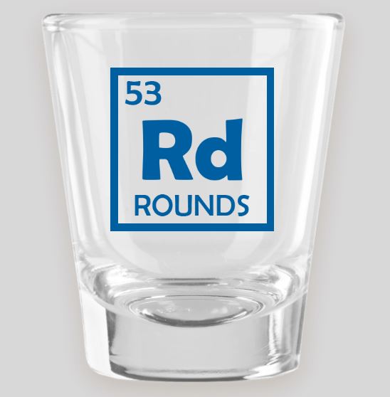 Periodic Table Themed Shot Glass Set Shot Glasses Time and Timeless Designz by Dee 