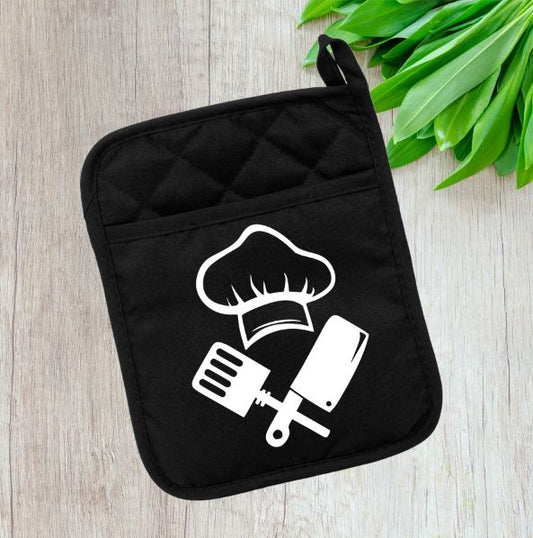 Chef's Hat Pot Holder Pot Holder Time and Timeless Designz by Dee Black 