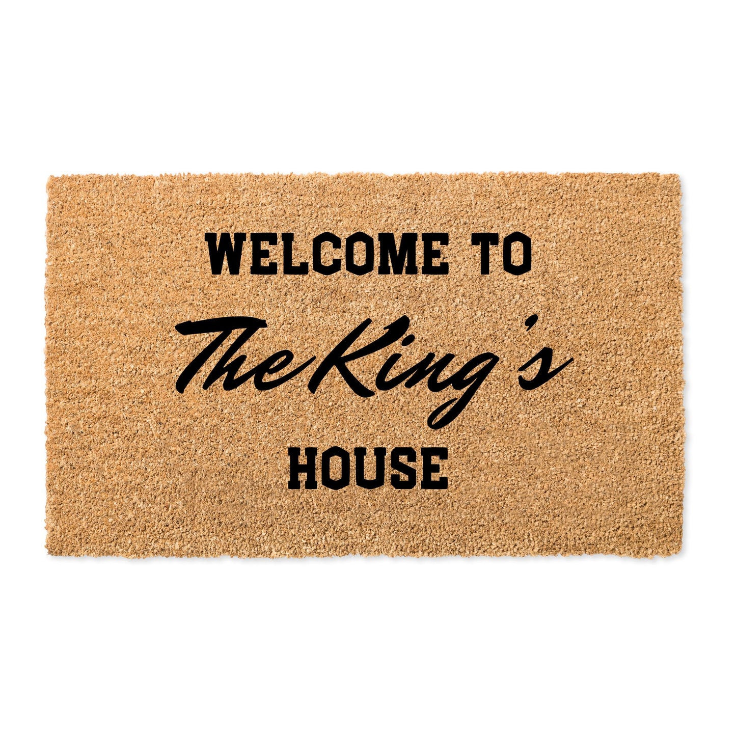 "Welcome To..." Personalized Doormat Doormat Timeless Designz 