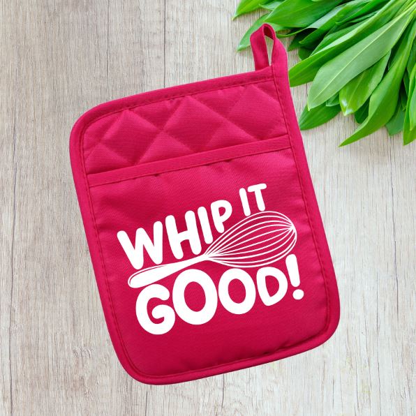 Whip It Good! Pot Holder Pot Holder Time and Timeless Designz by Dee Pink 