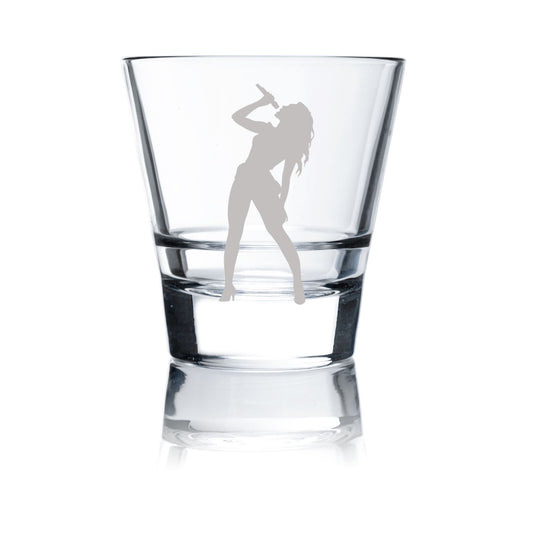 Beyoncé Shot Glass Shot Glasses Time and Timeless Designz by Dee 