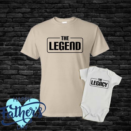 The Legend T-Shirt T-Shirt Time and Timeless Designz by Dee 