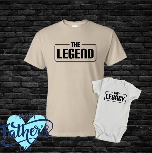 The Legacy T-Shirt T-Shirt Time and Timeless Designz by Dee 
