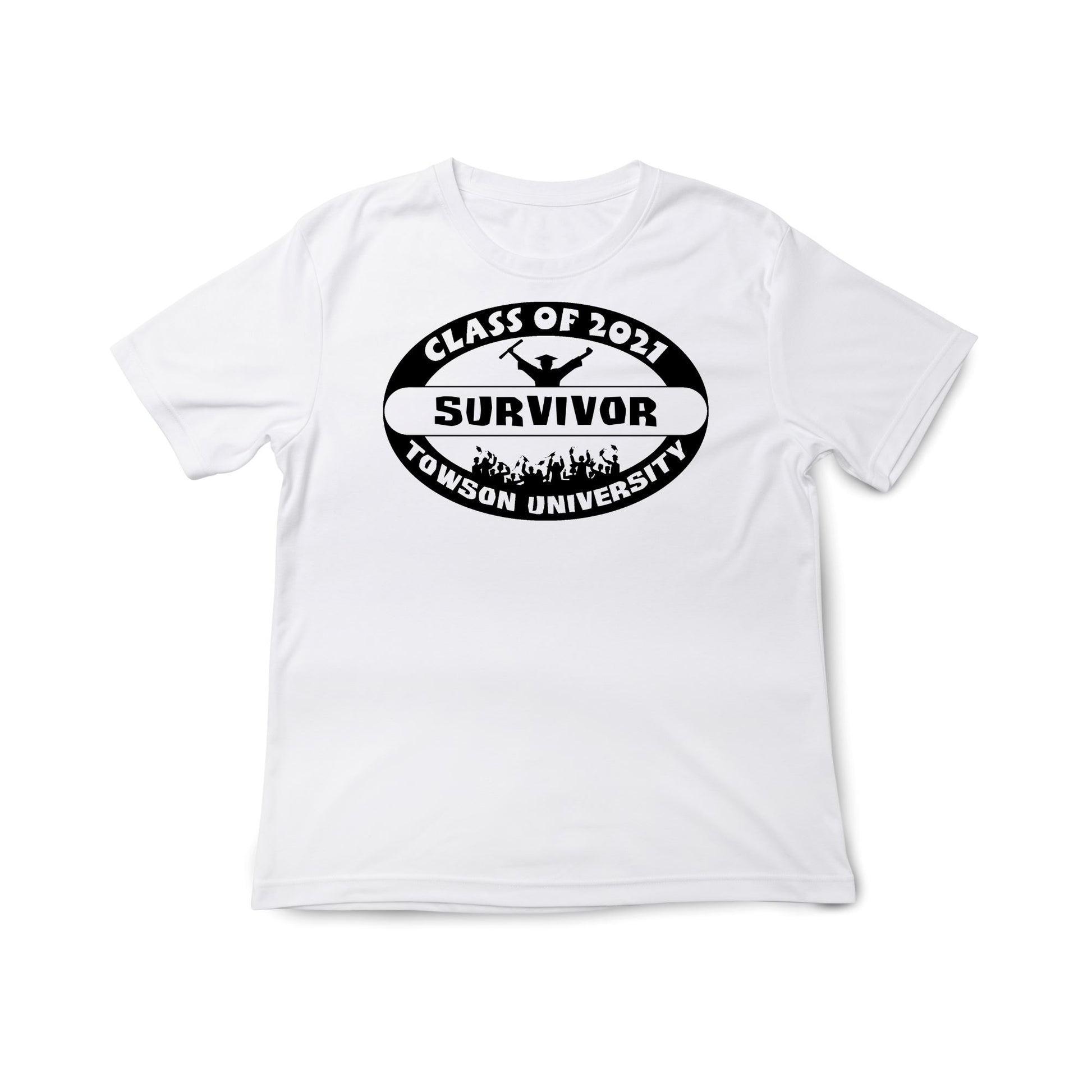 Survivor Themed Personalized Graduation T-Shirt Shirts Time and Timeless Designz by Dee 